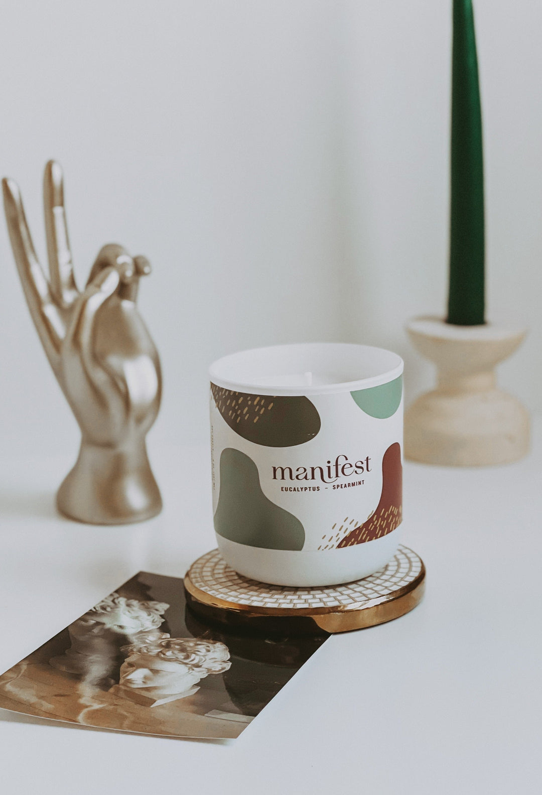 Manifest Candle | Eucalyptus - Spearmint