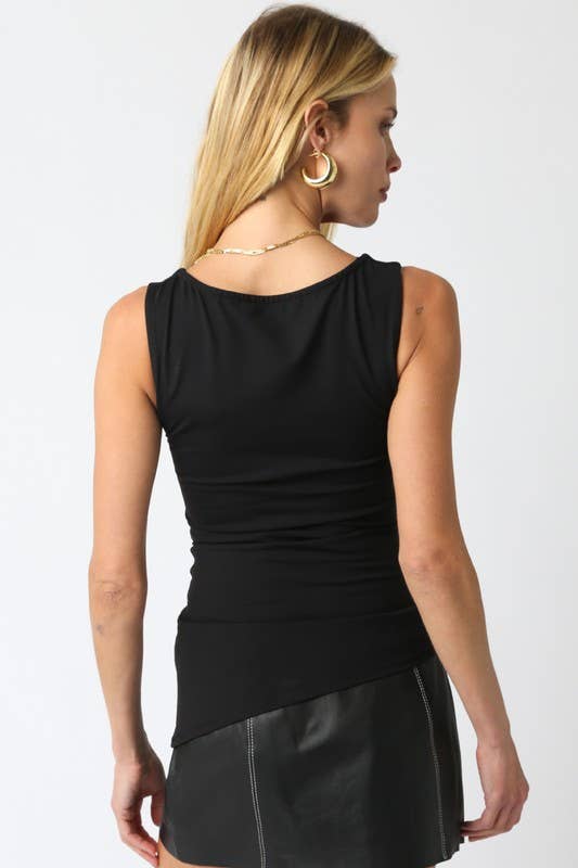 Jay Asymmetrical Tank Top