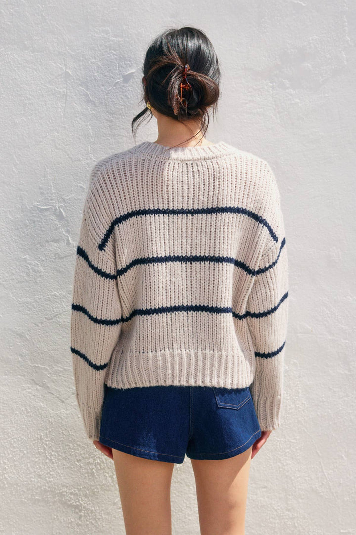 Dawson Striped Cardigan