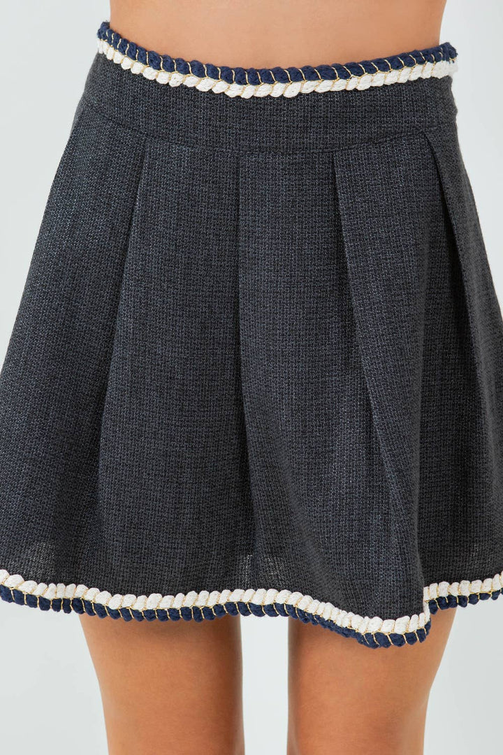 Nora Pleated Mini Skirt