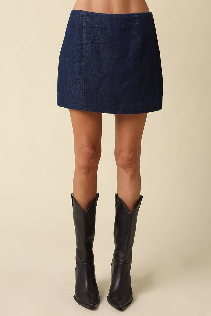 Parker Denim Mini Skirt