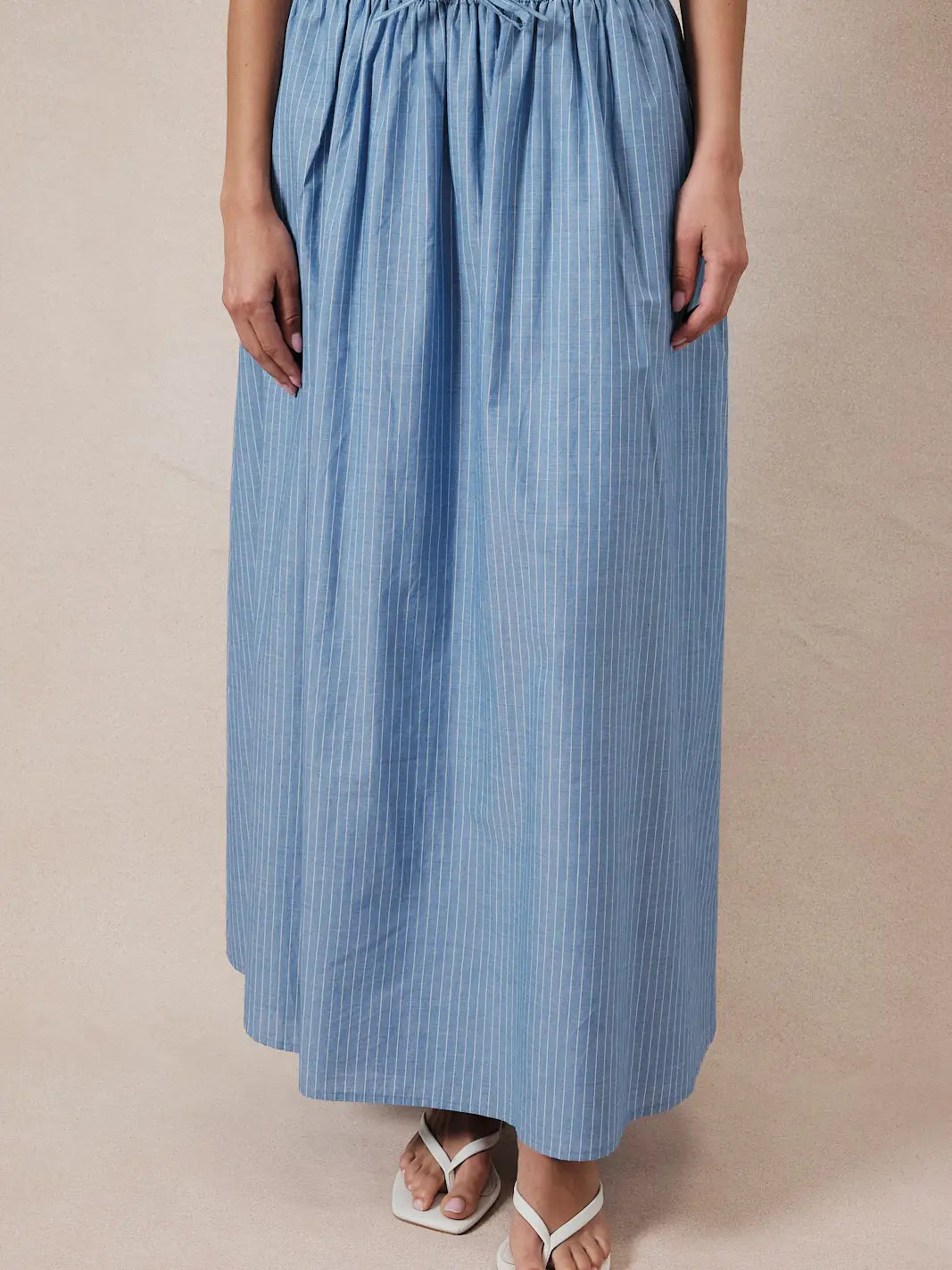Mari Striped Maxi Skirt