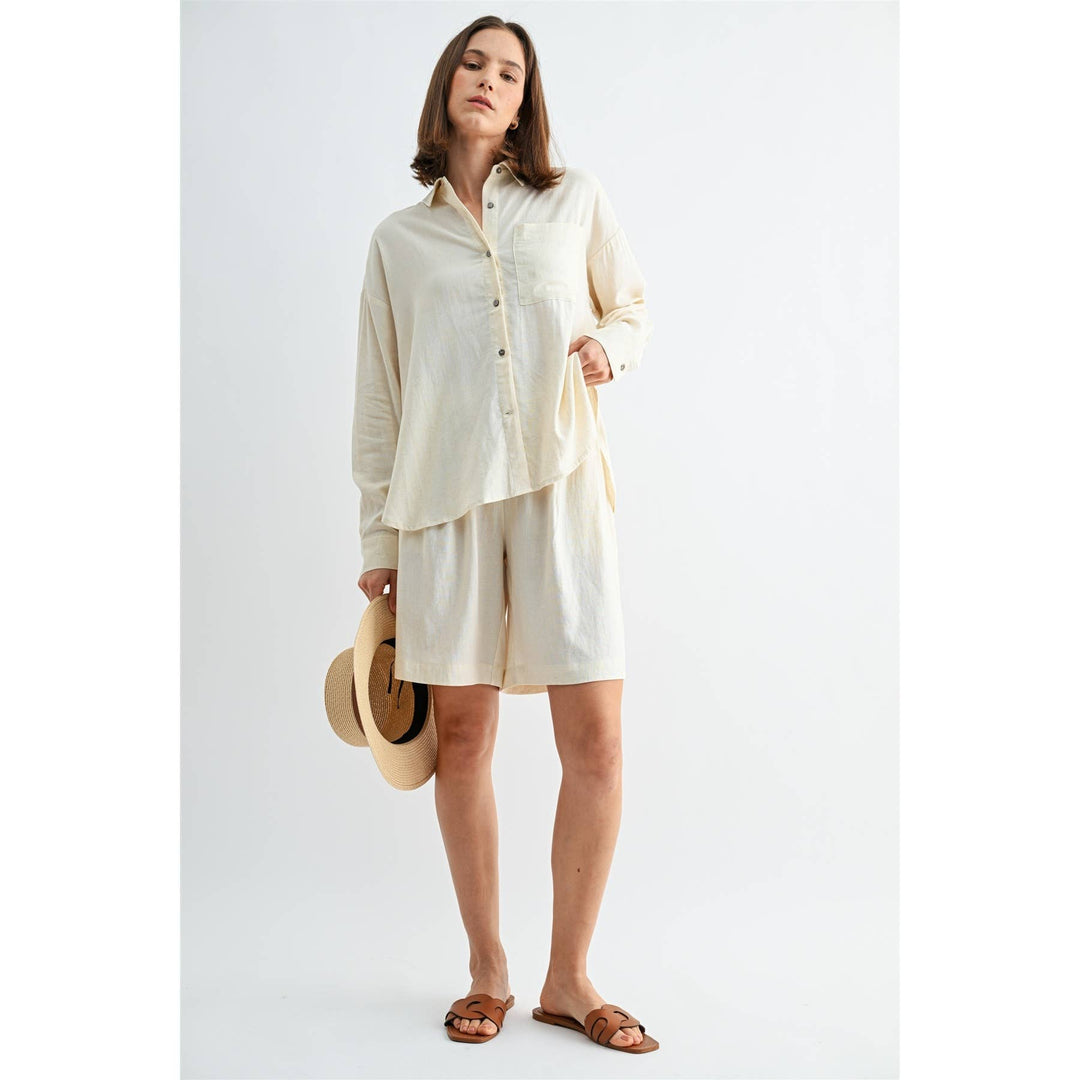 Jamie Linen Shorts