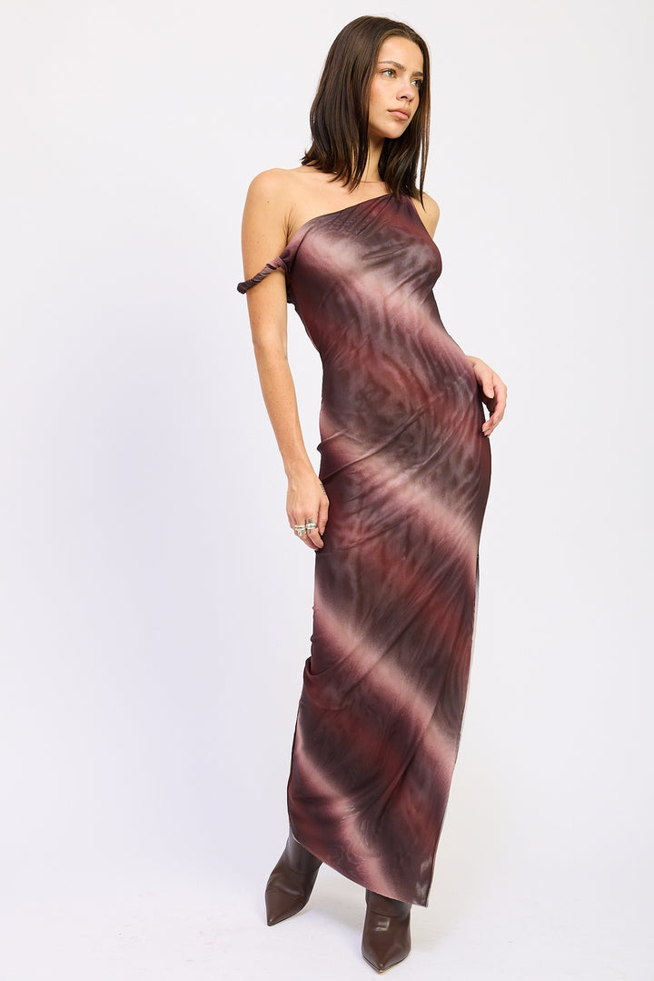 Margret Mesh Maxi Dress
