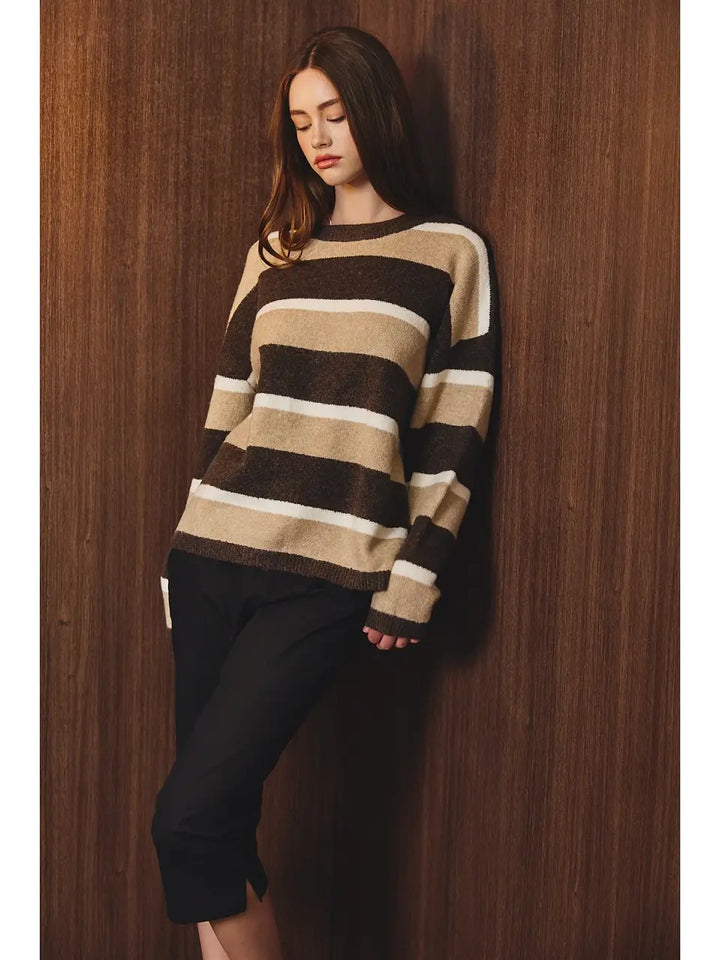 Dawn Striped Sweater