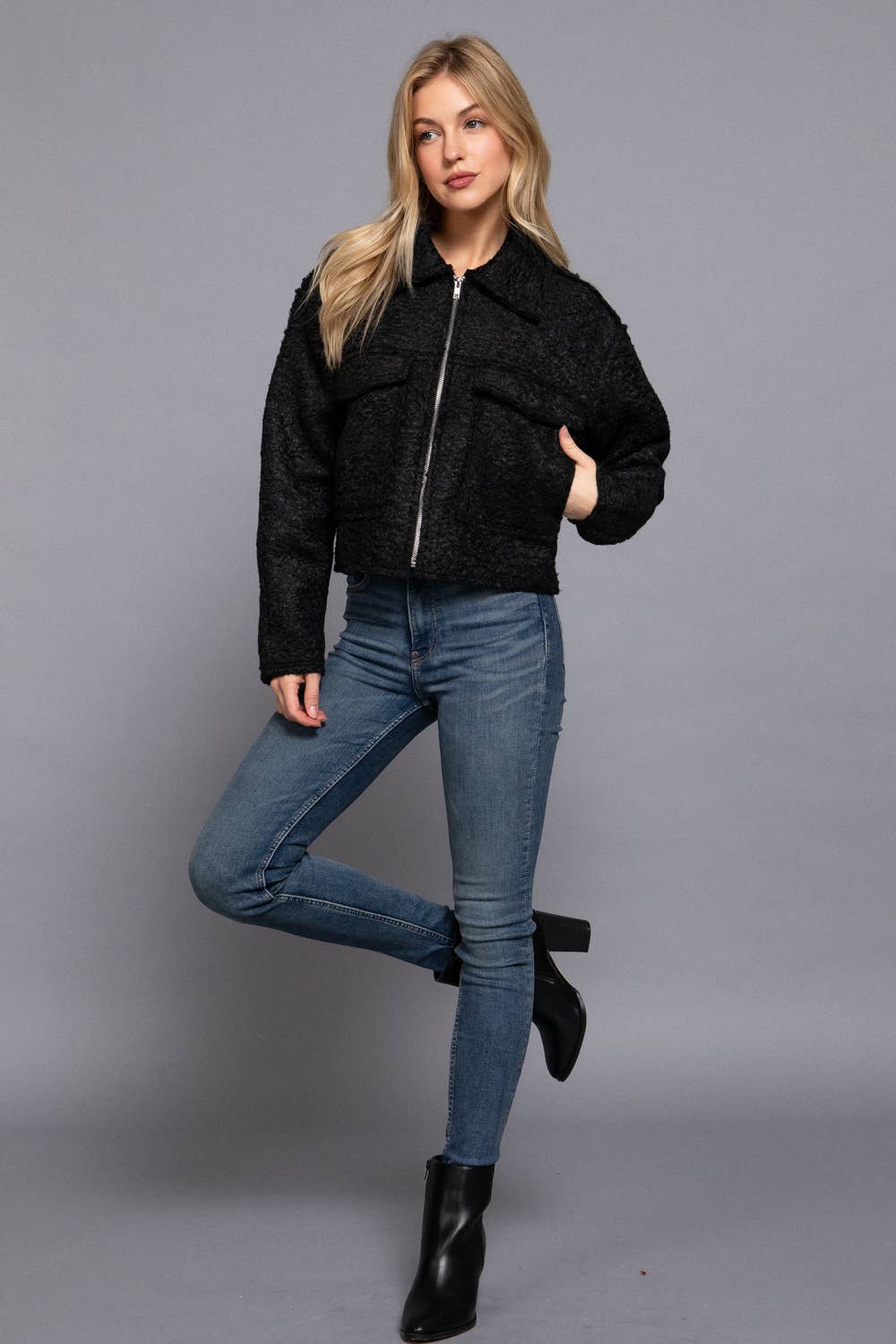 Joanne Boucle Jacket