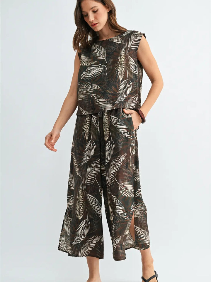 Olive Leaf Pants
