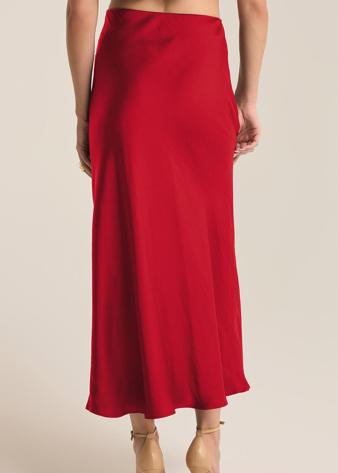 Europa Poly Sheen Skirt