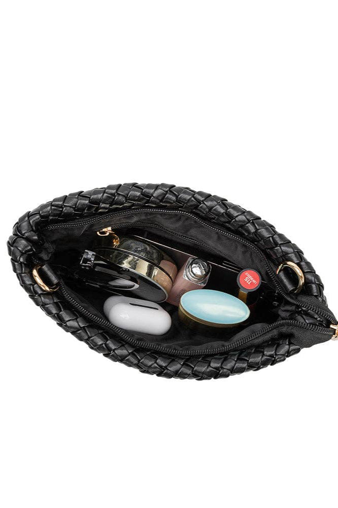 Daisy Black Crossbody Bag