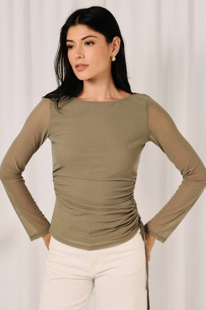 Sinclair Boat Neck Top