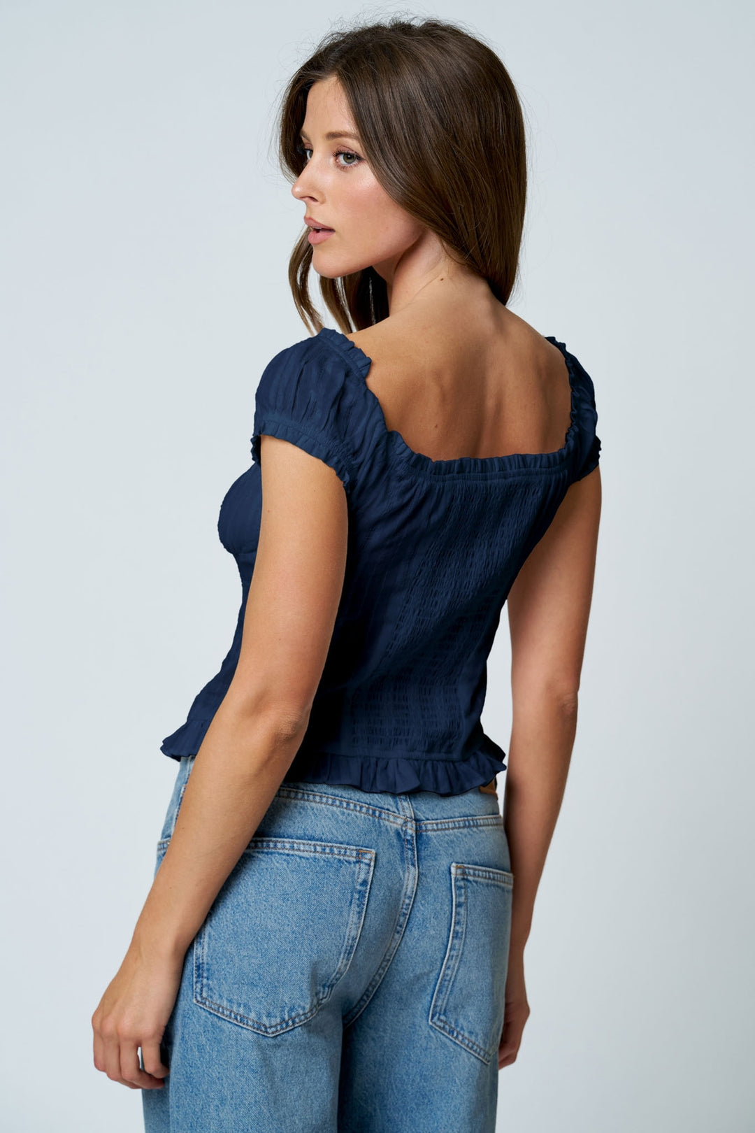 Mina Botton Down Top