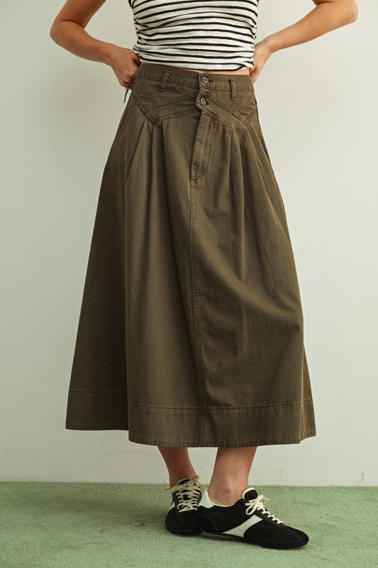 Winnie Pleated Skirt
