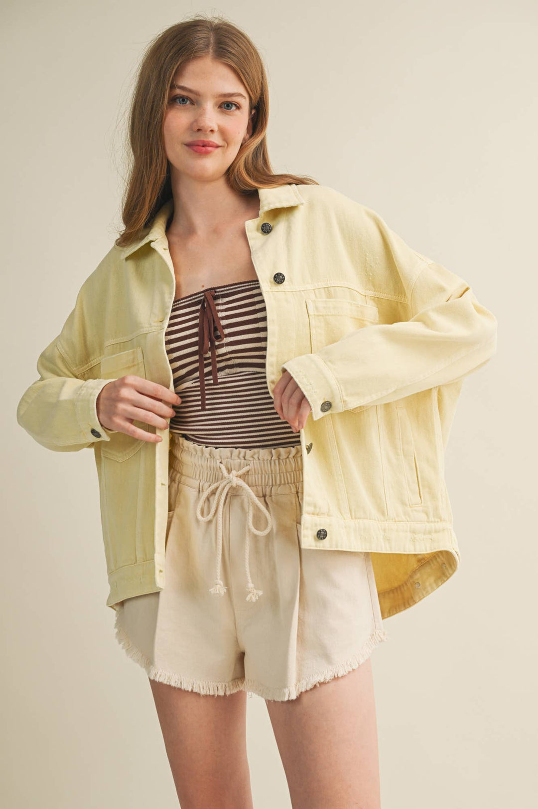 Limoncello Pleated Jacket