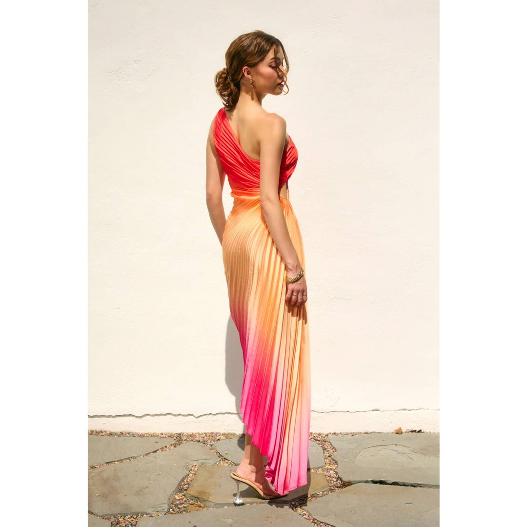 Sunset Ombre Maxi Dress – Three Sixty