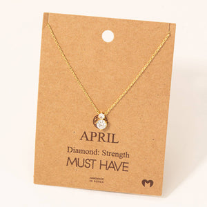 Birthstone Necklace