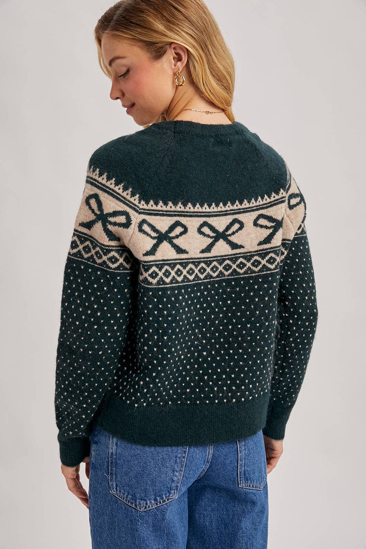 Festive Holiday Knit Sweater