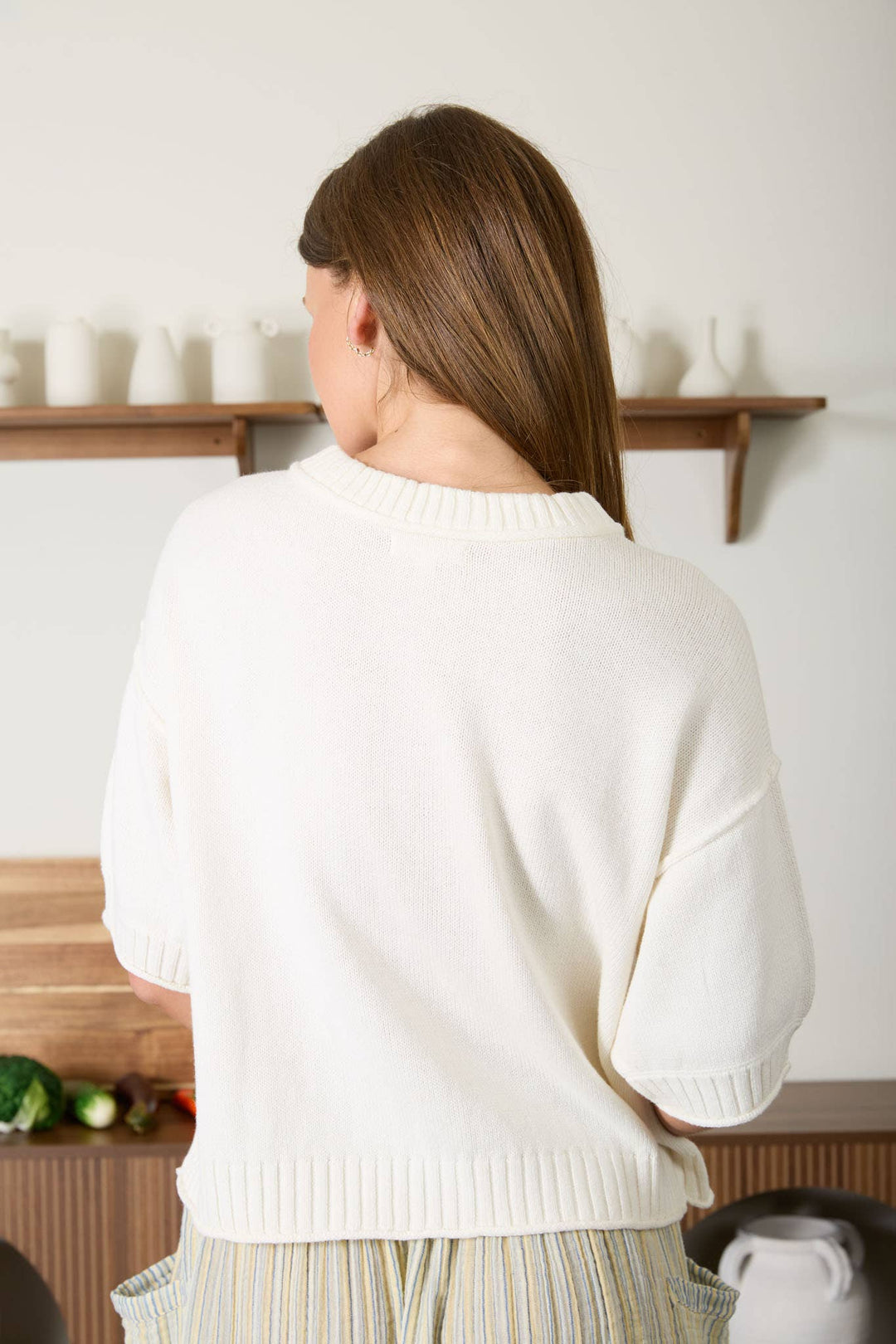 Franchesca Short Sleeve Cardigan