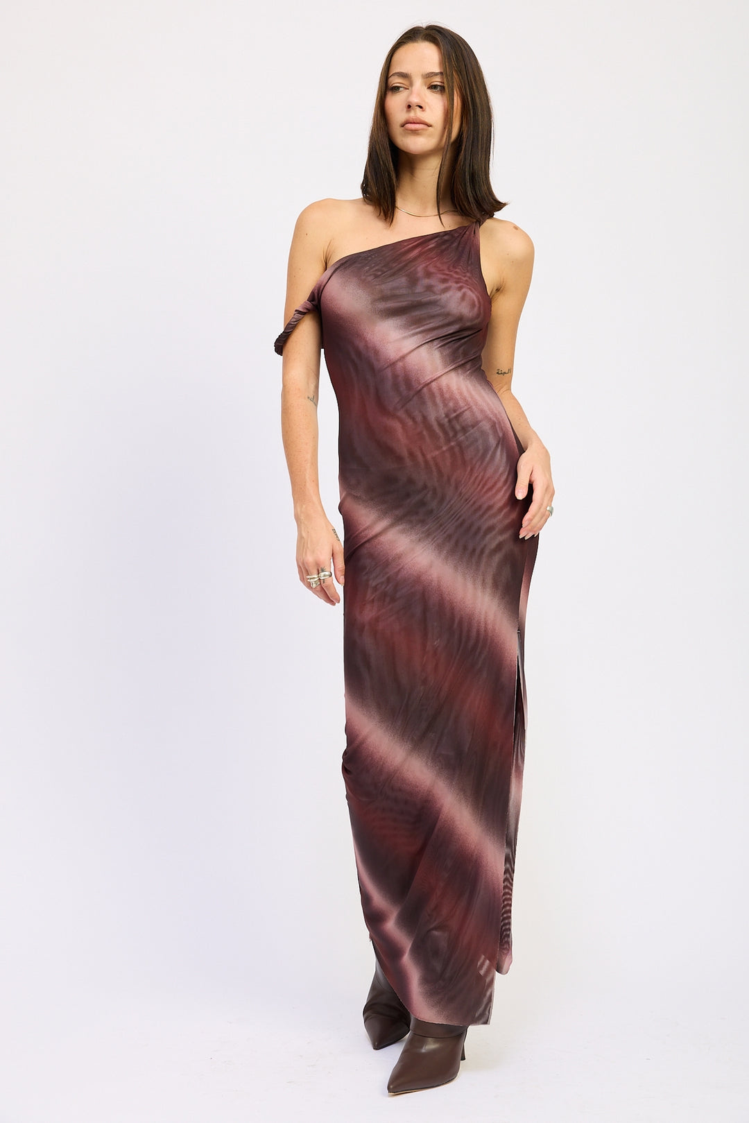 Margret Mesh Maxi Dress