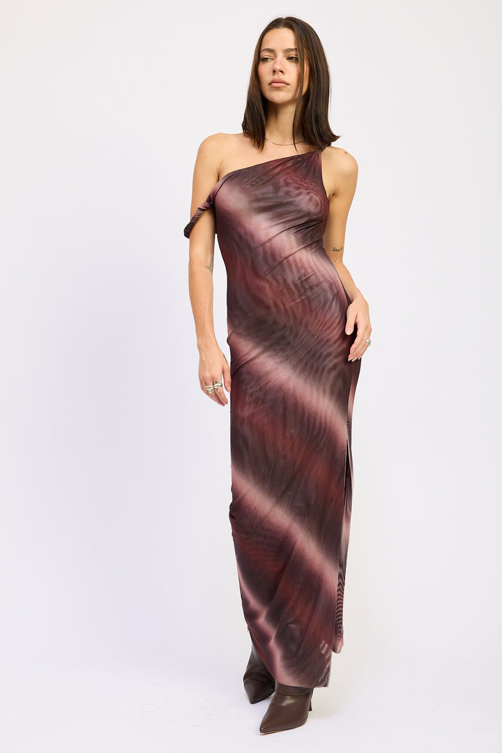 Margret Mesh Maxi Dress