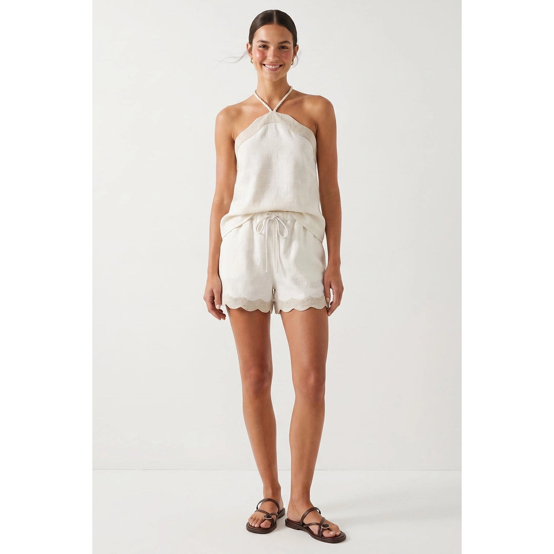 Josie Linen Halter Top