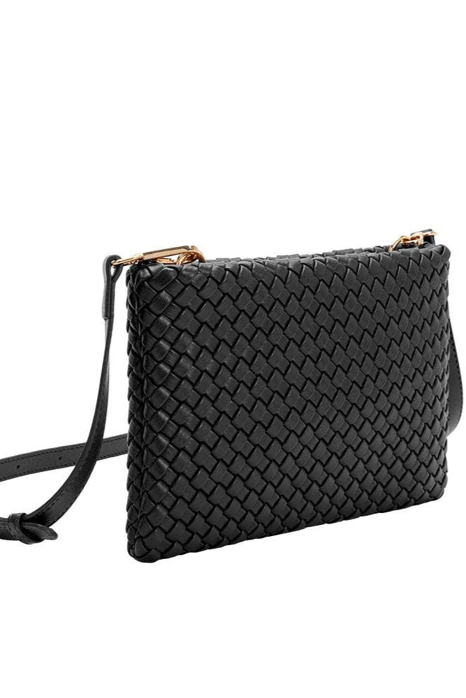 Daisy Black Crossbody Bag