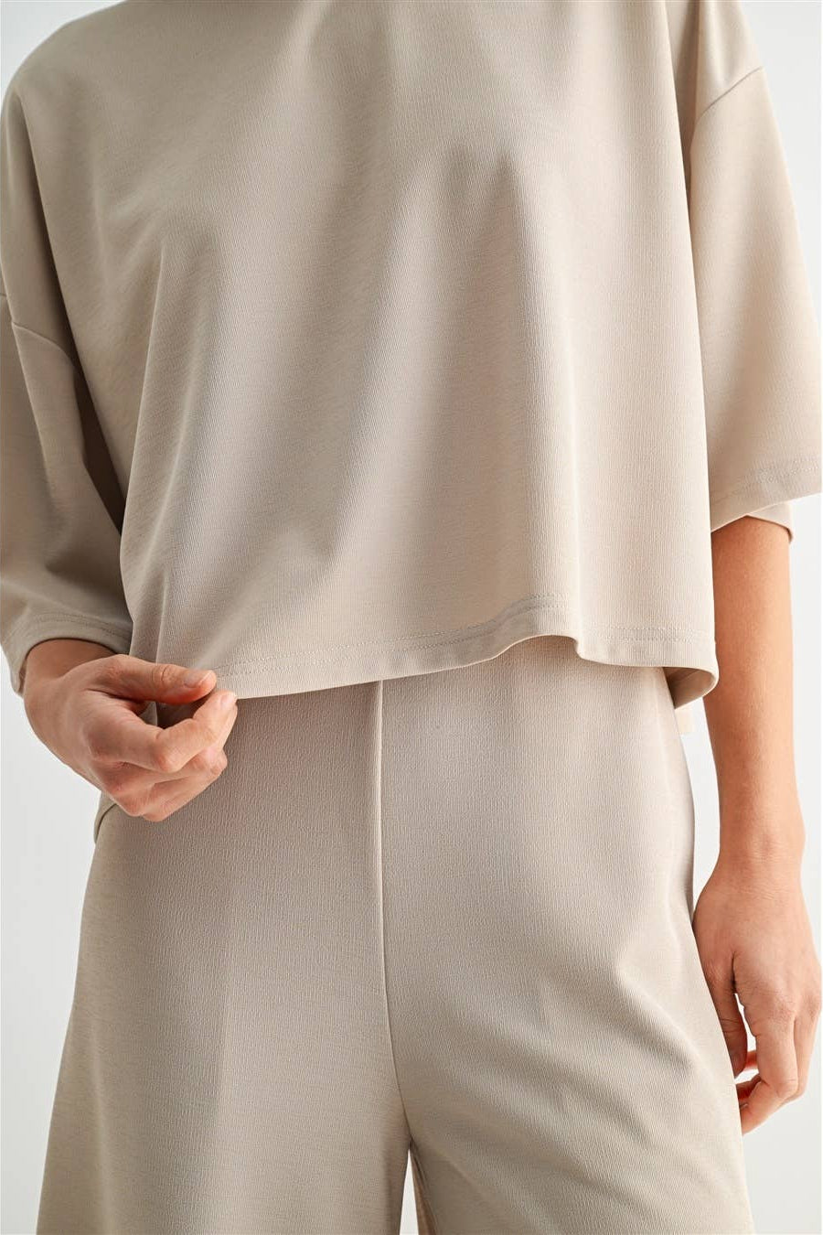 Maribelle Crop Boxy Top