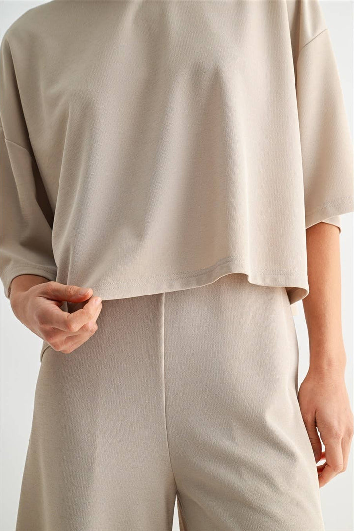 Maribelle Crop Boxy Top