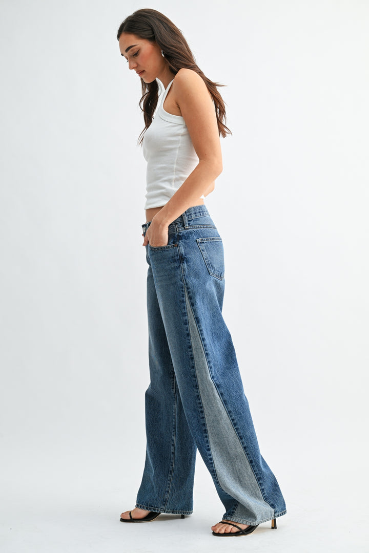 Jenna - Wide Leg - Medium Denim