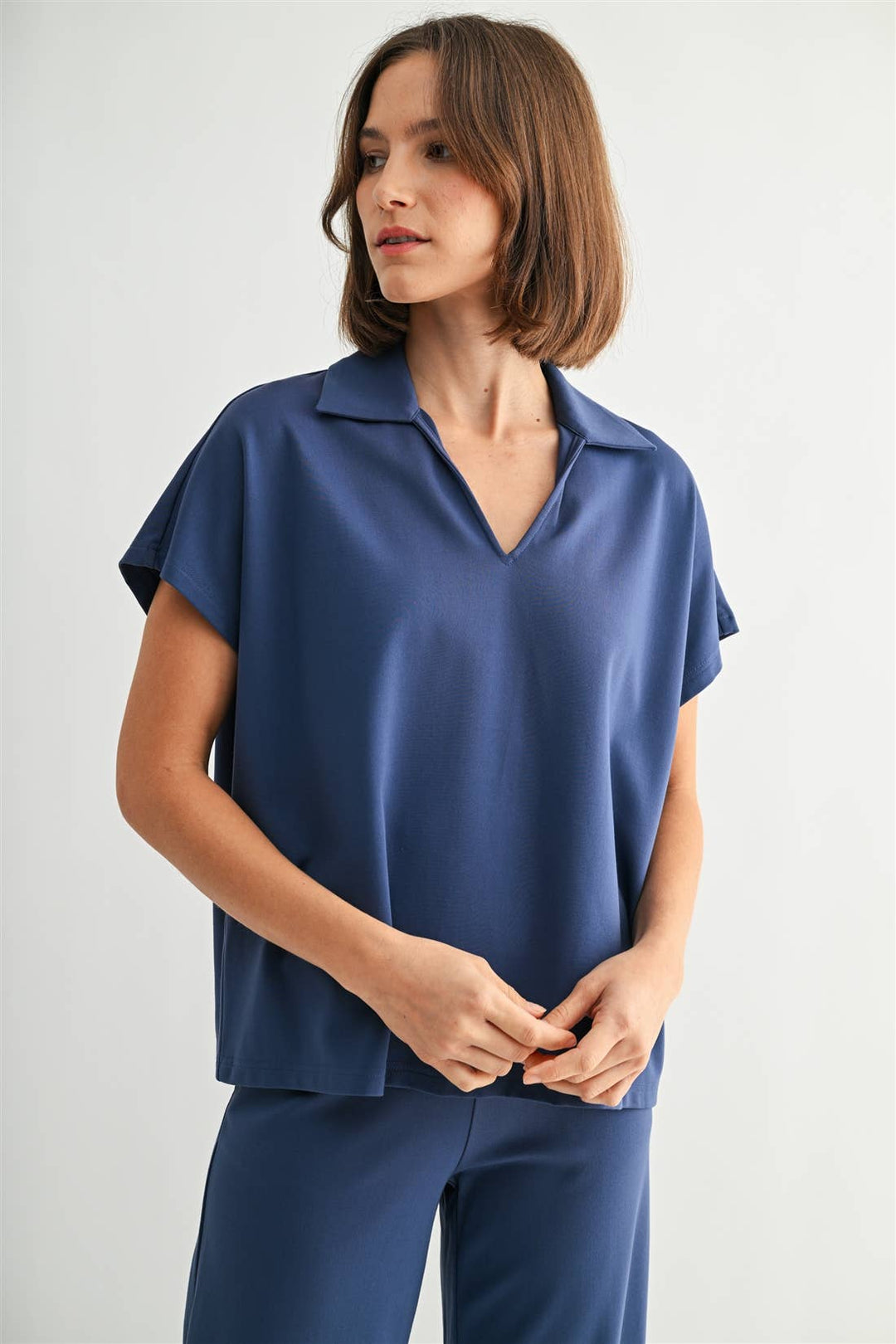 Bonnie Collared Top