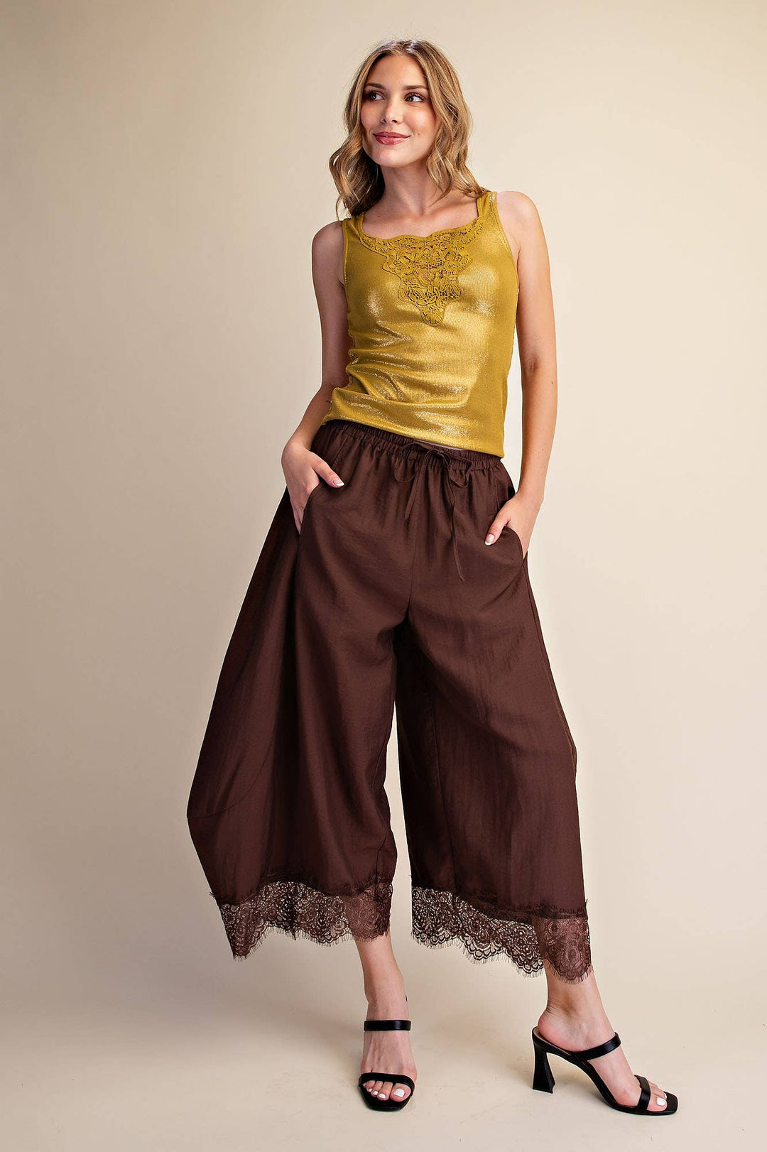 Silvia Lace Balloon Pants