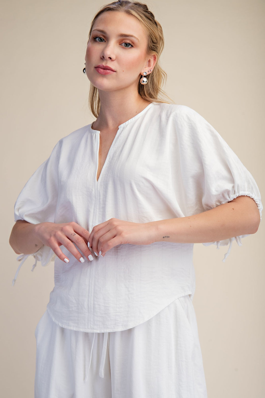 Merida V Neck Blouse