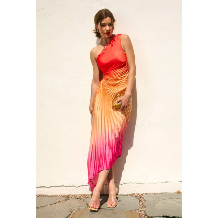 Sunset Ombre Maxi Dress