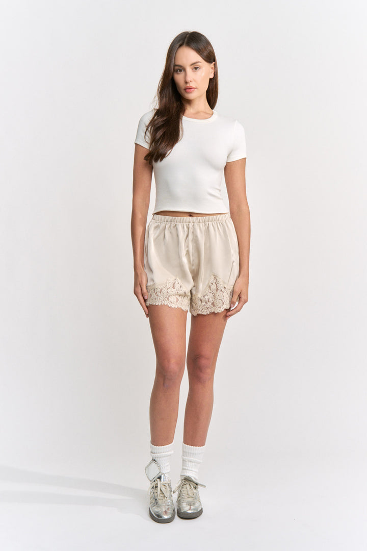 Melly Satin Shorts