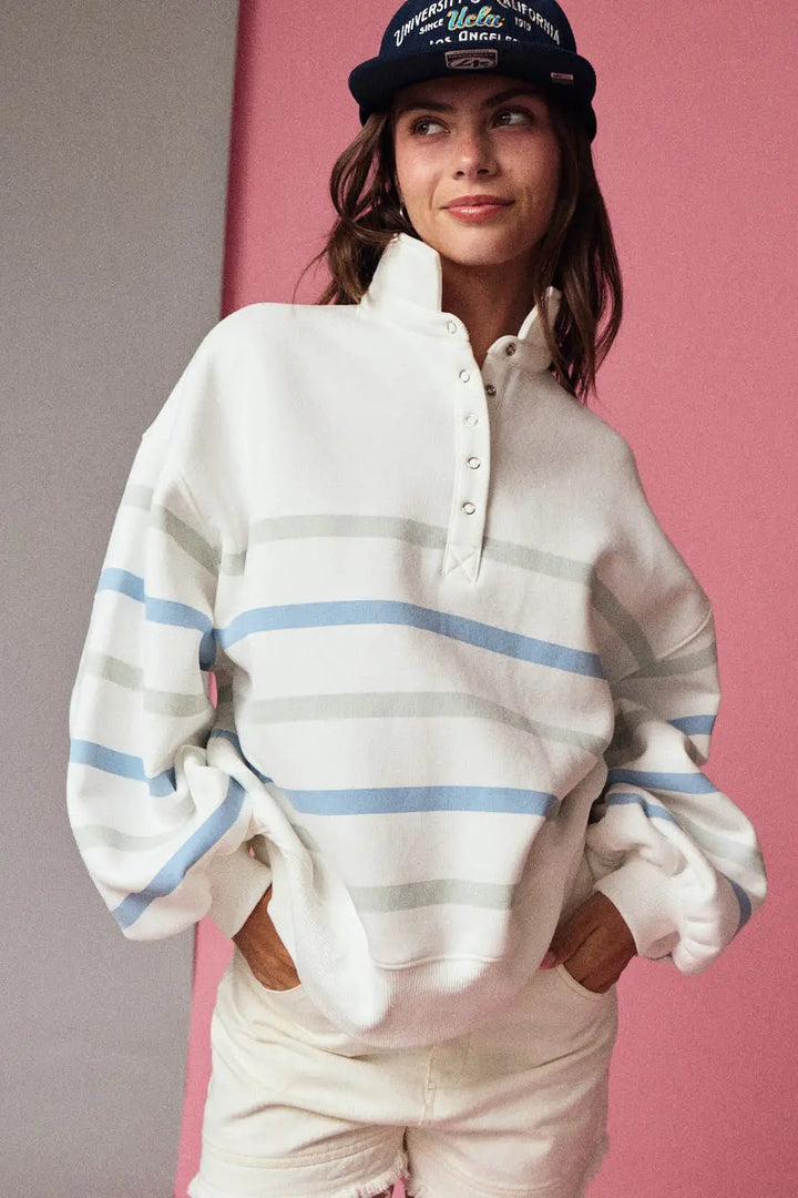 Lauren Striped Sweatshirt