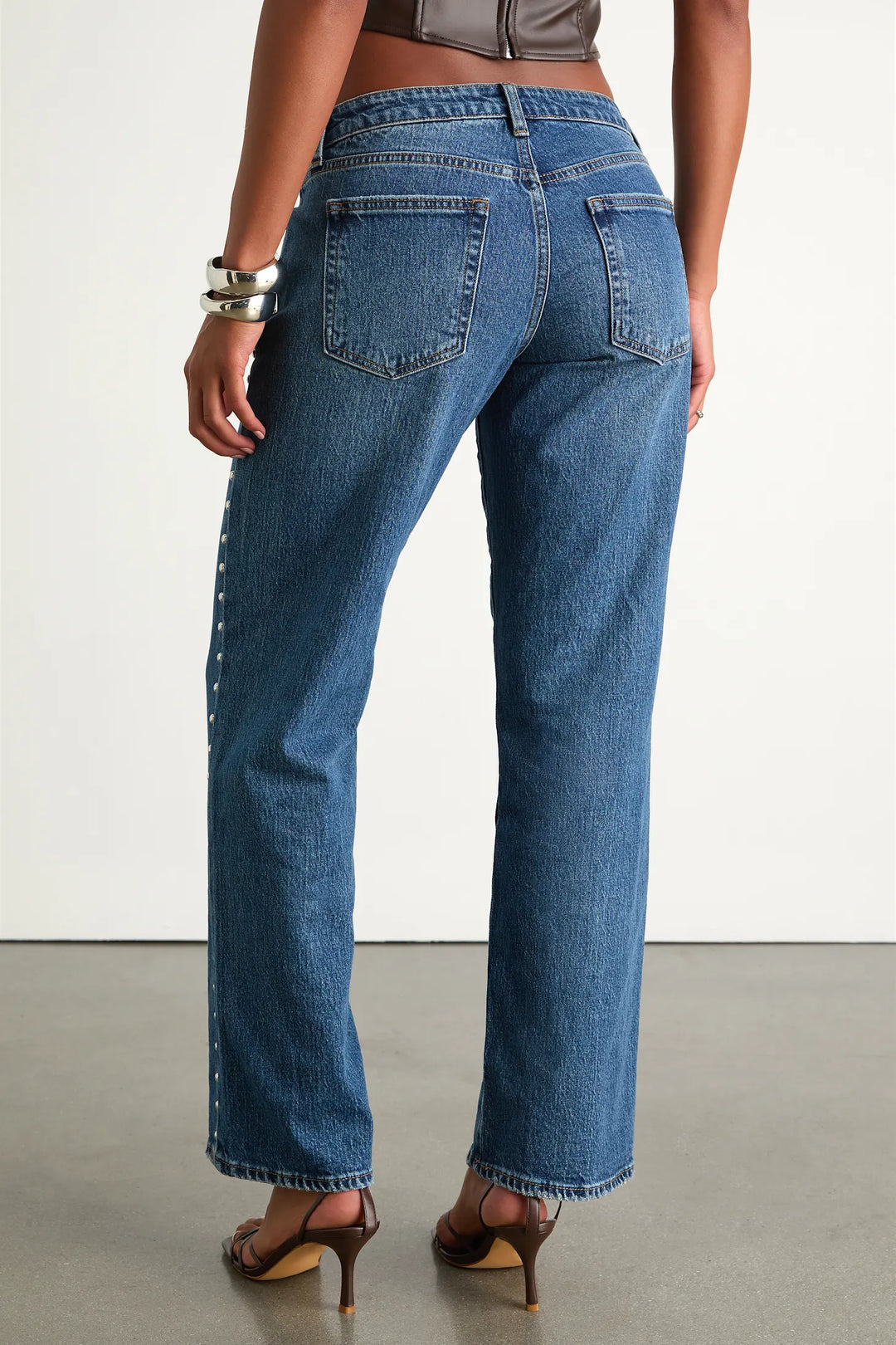 Studded Baggy Jeans