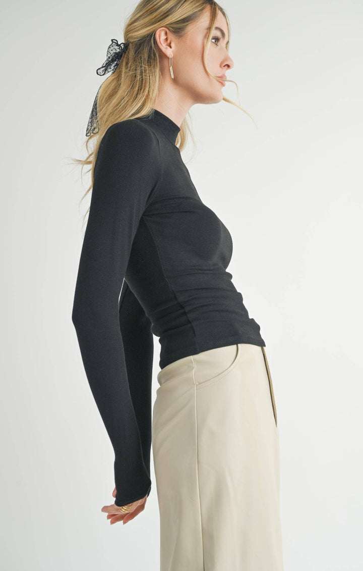 Ronan Turtleneck Knit Top