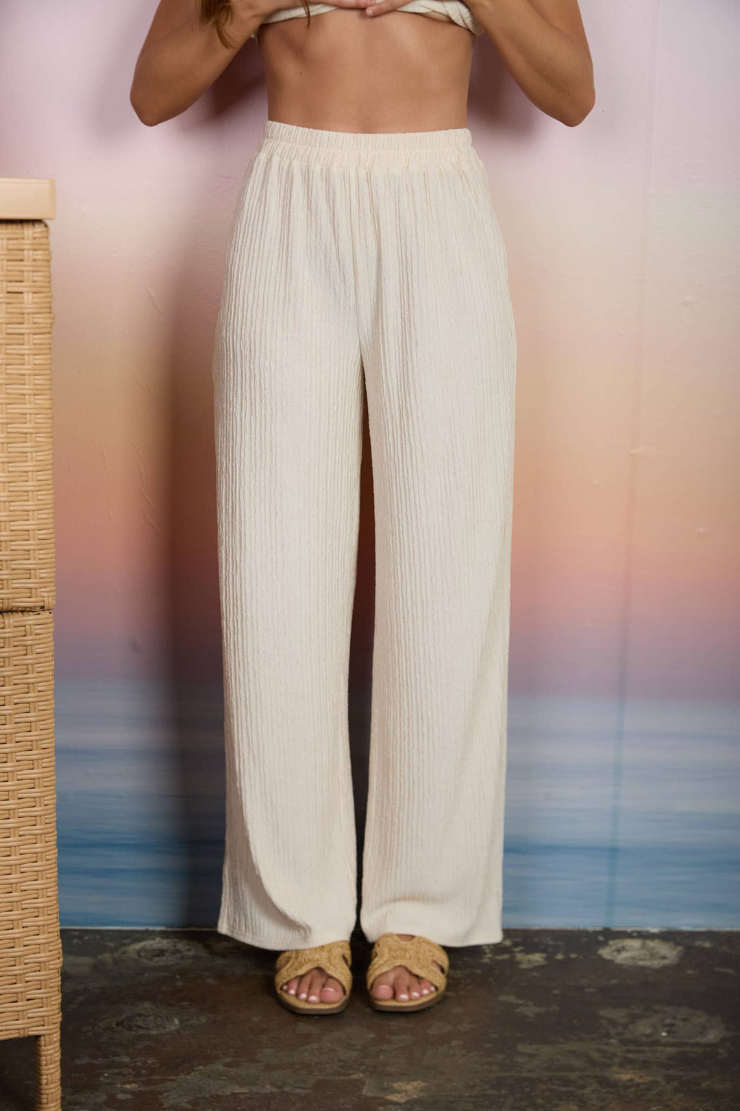 Petra Knit Elastic Waist Pants