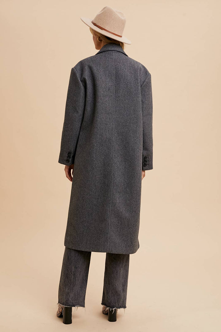 Whitney Lapel Duster Coat