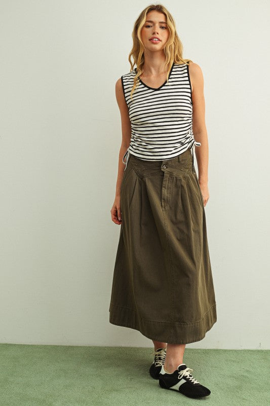 Winnie Pleated Skirt