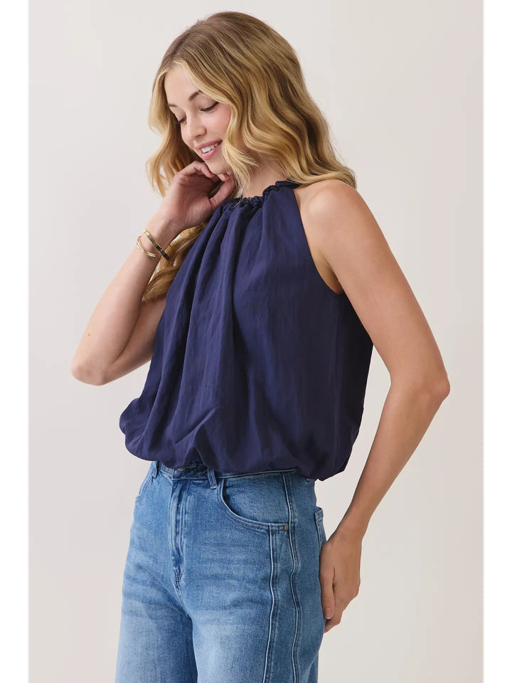 Sandra Balloon Halter Top