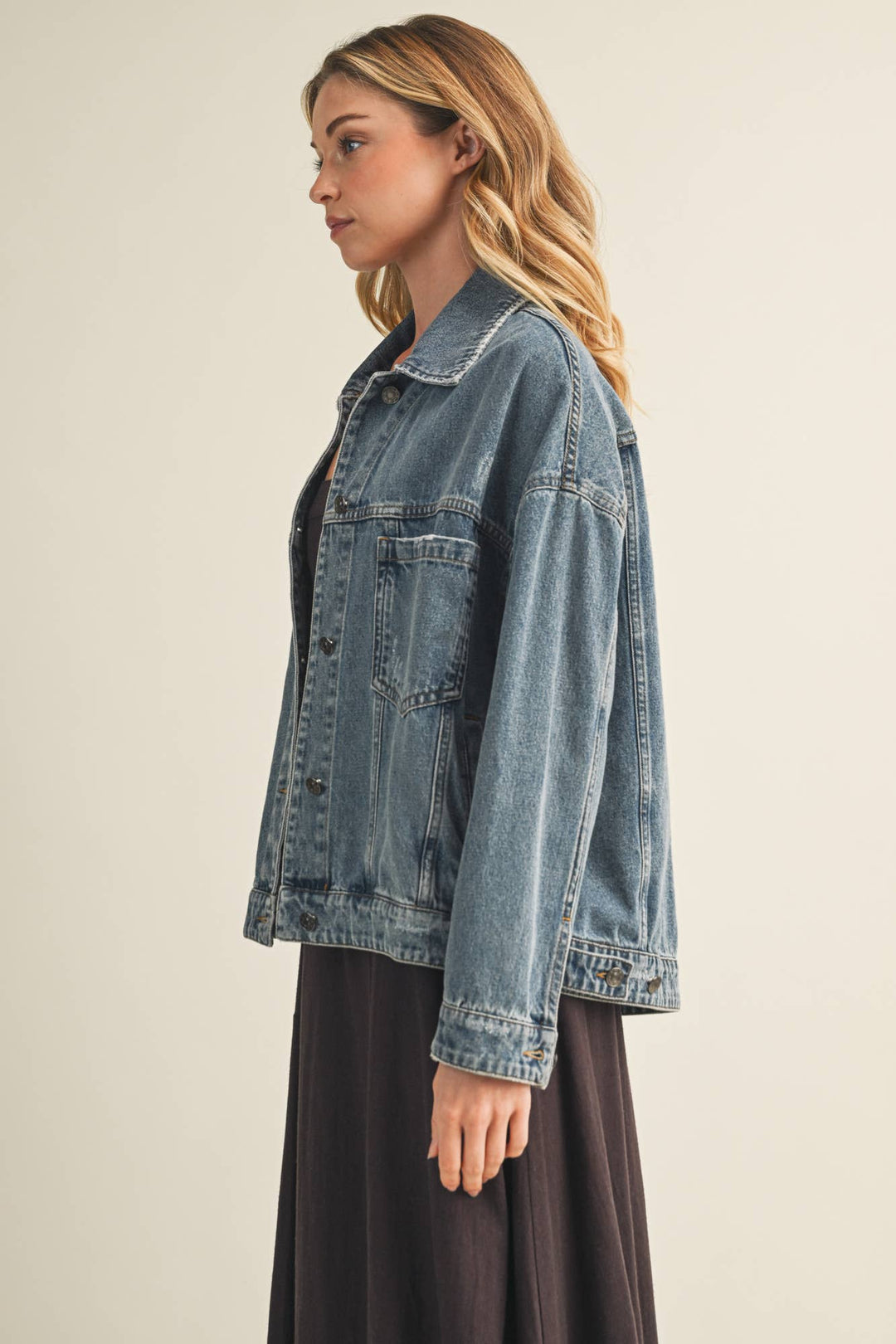 Sea Pleated Jacket