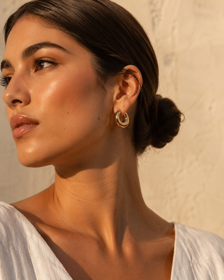 Hunter U Hoop Earrings