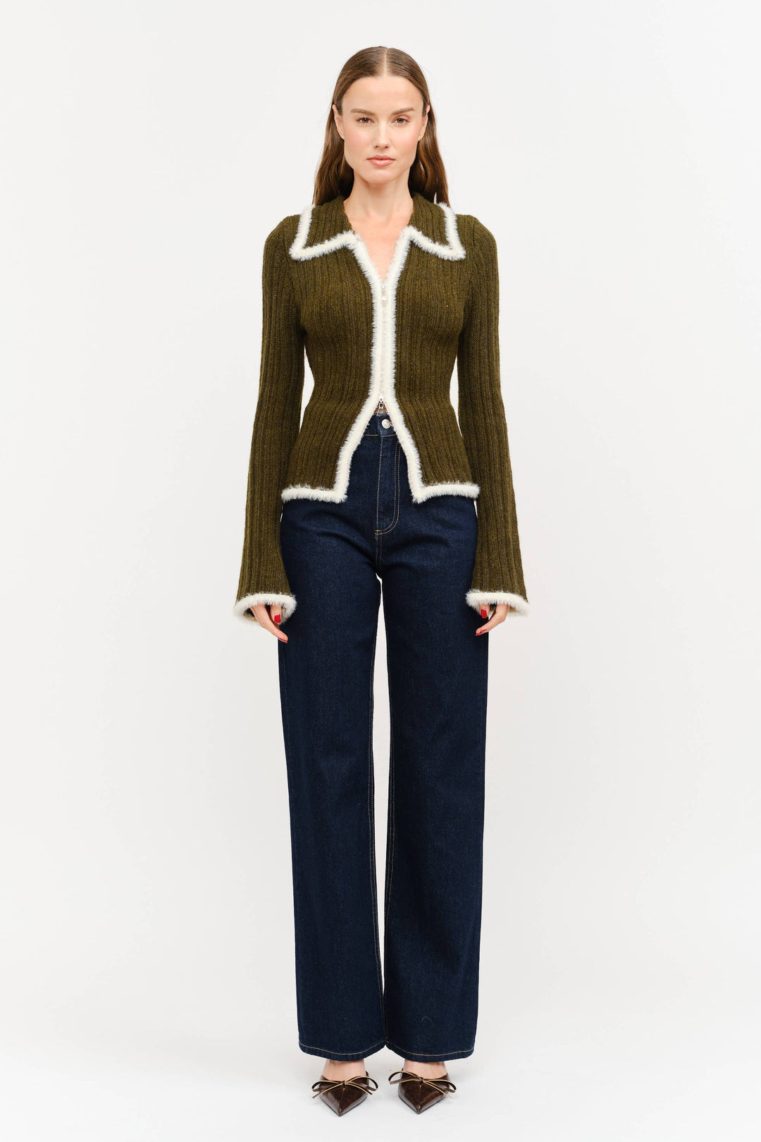 Jacquie Knit Top