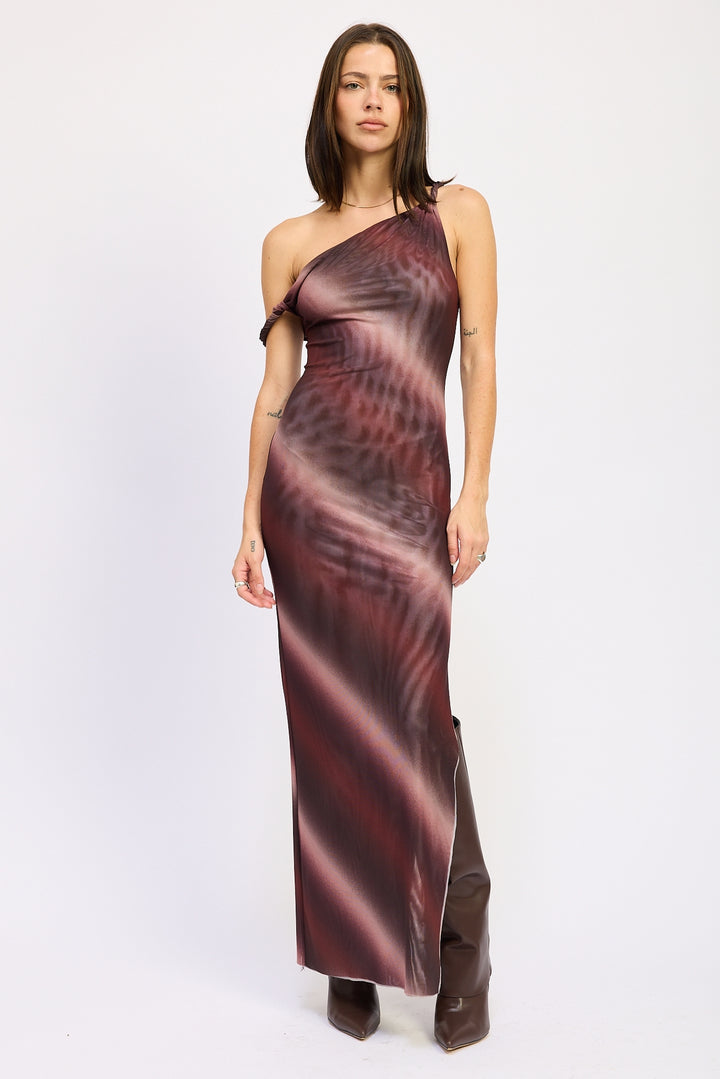 Margret Mesh Maxi Dress