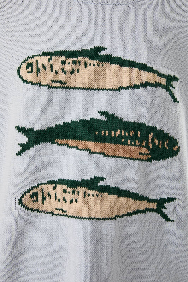 Naomi Sardines Sweater - Blue