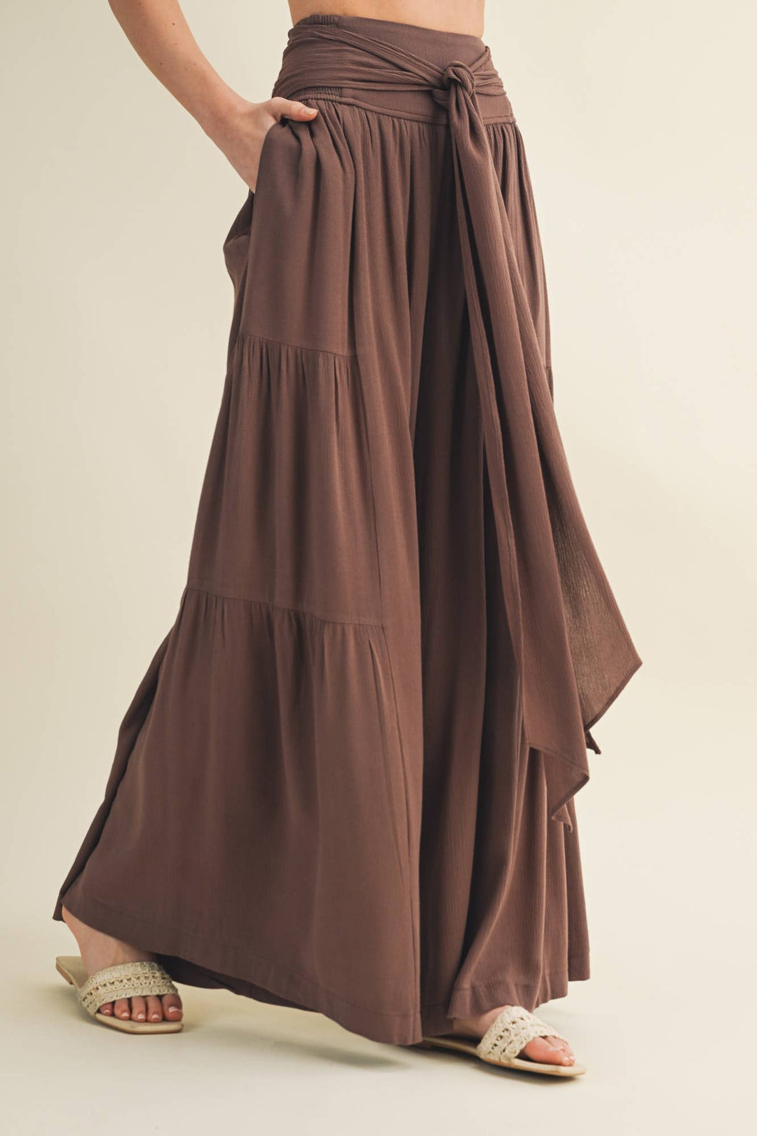 Aitanna Tiered Palazzo Pants
