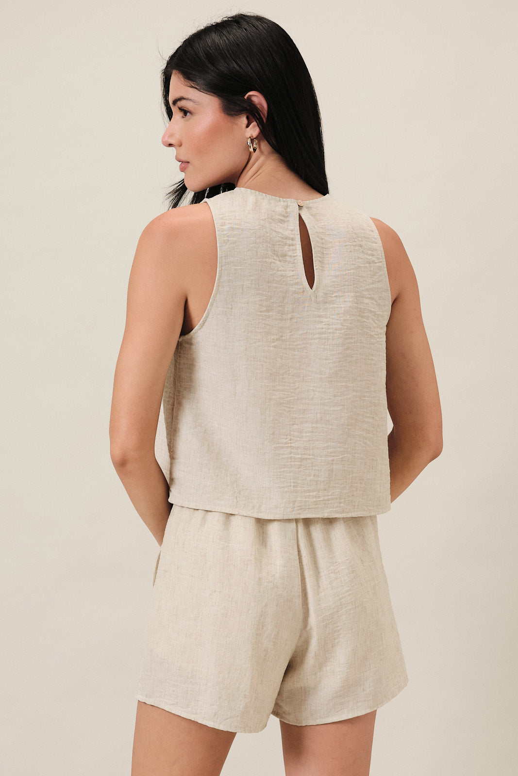 Erica Linen Top
