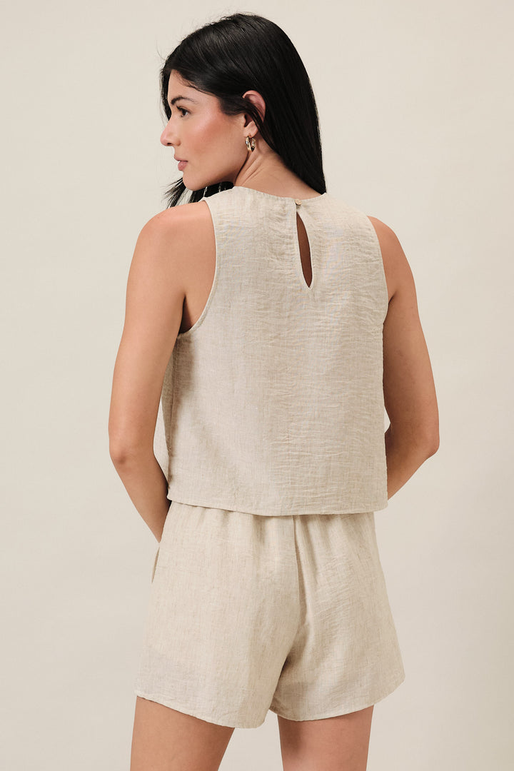 Erica Linen Top
