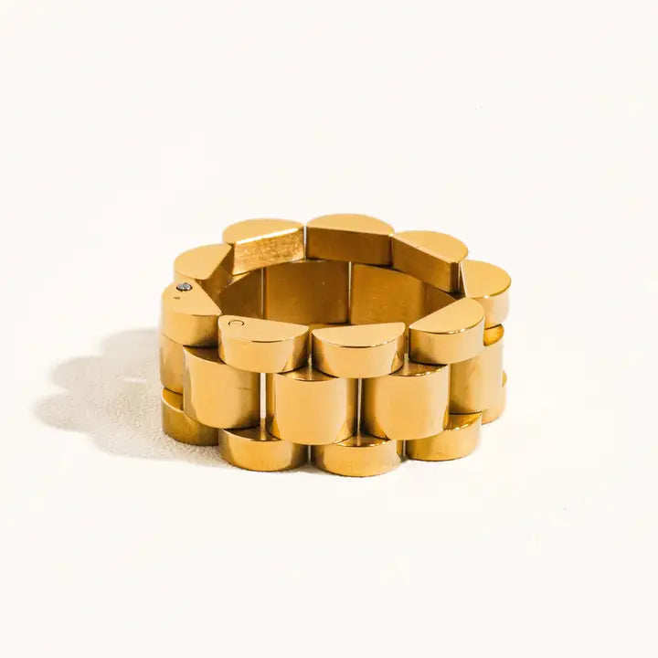 Zane Non-Tarnish Watch Band Ring