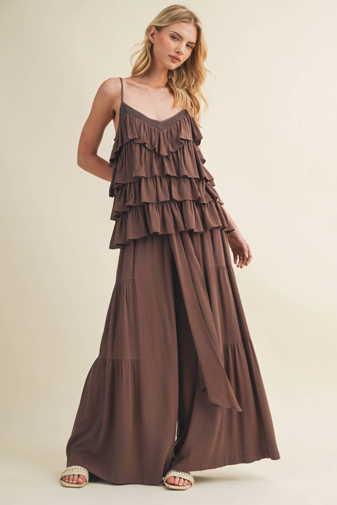 Aitanna Tiered Palazzo Pants